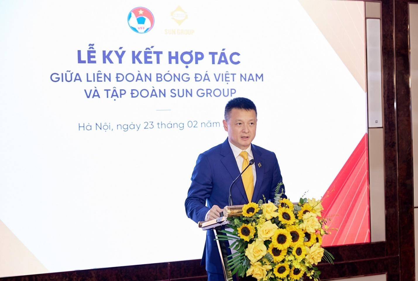 Kinh tế - Tập đoàn Sun Group hợp tác với VFF cùng phát triển bóng đá Việt Nam  (Hình 2).