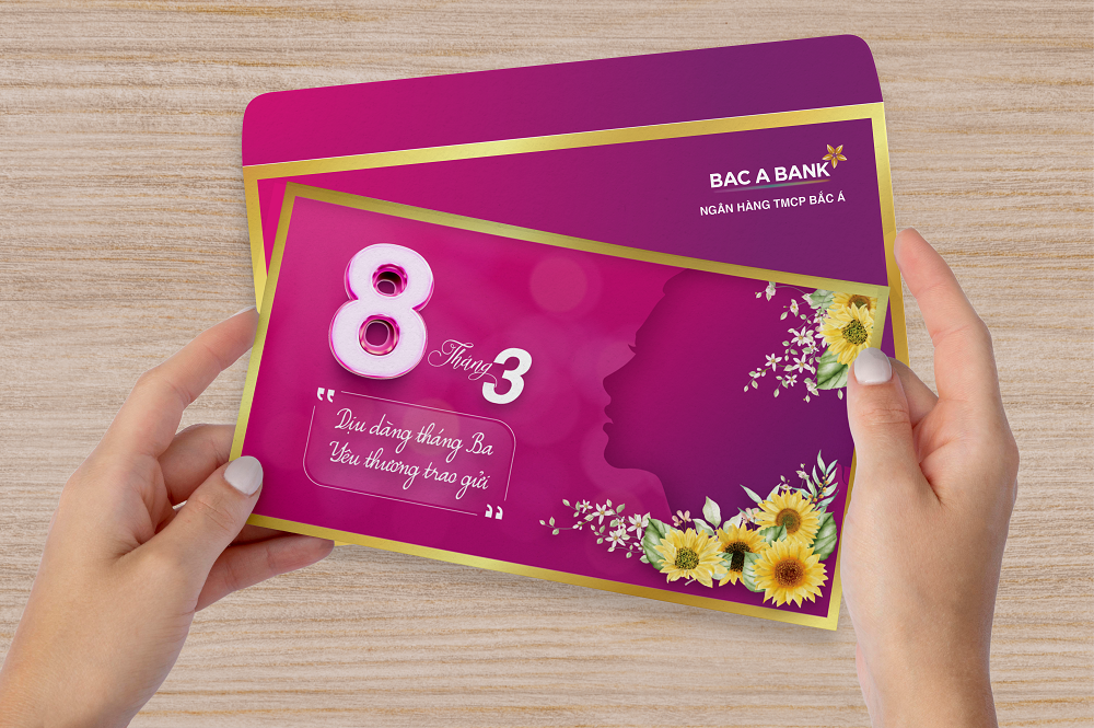 Kinh tế - Món quà đặc biệt BAC A BANK dành tặng khách hàng nữ nhân ngày phụ nữ năm 2023