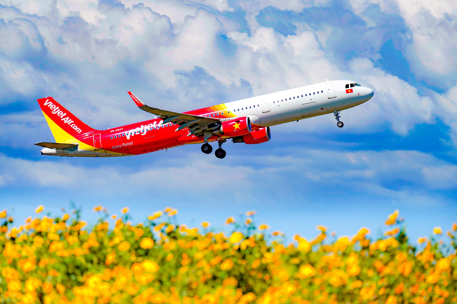 Kinh tế - Lần đầu tiên bay thẳng Đà Lạt – Busan chỉ từ 0 đồng, Vietjet thôi!