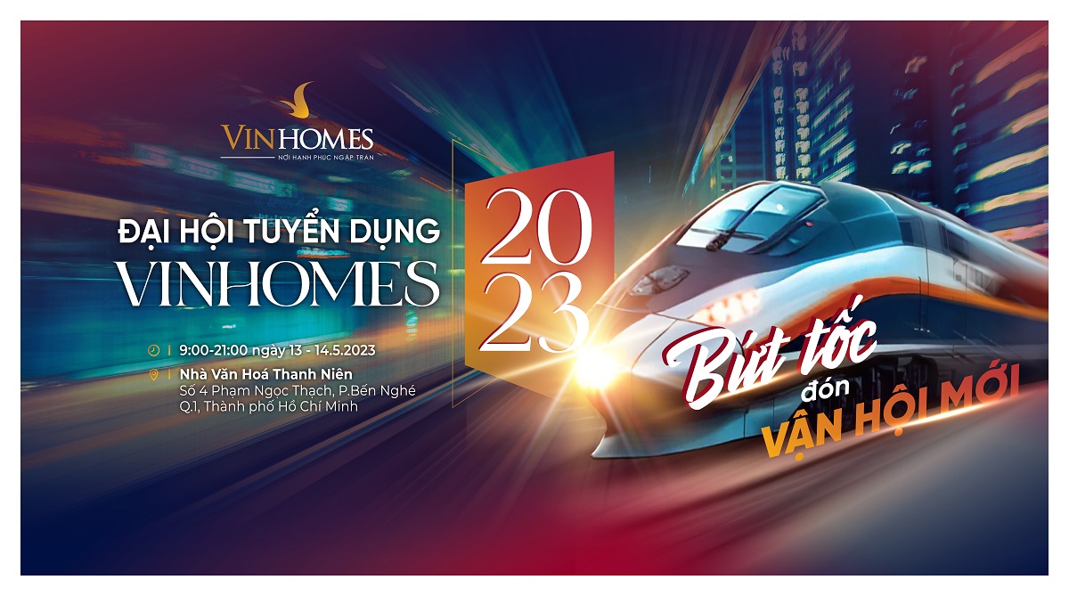 Kinh tế - Đại hội tuyển dụng Vinhomes 2023: Hàng chục nghìn cơ hội việc làm trong lĩnh vực BĐS