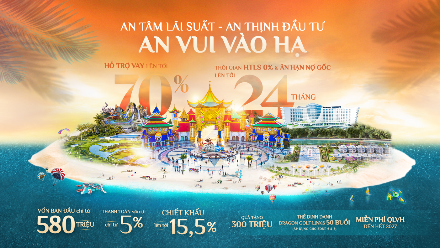 Kinh tế - Dragon Ocean Đồ Sơn rực rỡ chào hè với bộ chính sách “Tam An”: An tâm lãi suất – An thịnh đầu tư – An vui vào Hạ