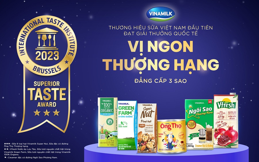 Kinh tế - Nhiều sản phẩm “nhà Vinamilk” được gắn sao “Vị ngon thượng hạng” bởi các chuyên gia quốc tế hàng đầu ngành thực phẩm  (Hình 4).