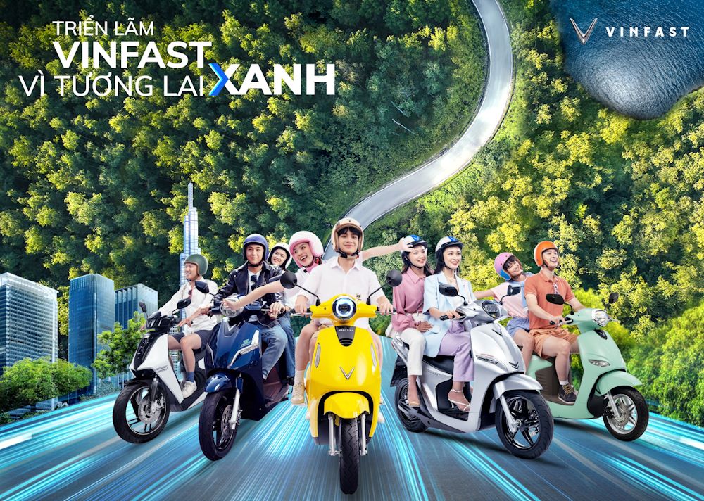 Kinh tế - Trải nghiệm công nghệ thời thượng trên xe máy điện tại triển lãm “VinFast – Vì tương lai xanh” (Hình 3).