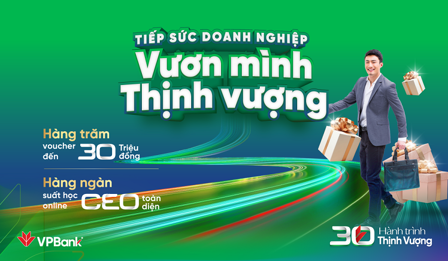 Kinh tế - VPBank dành hàng tỷ đồng tri ân khách hàng SME dịp sinh nhật 30 năm