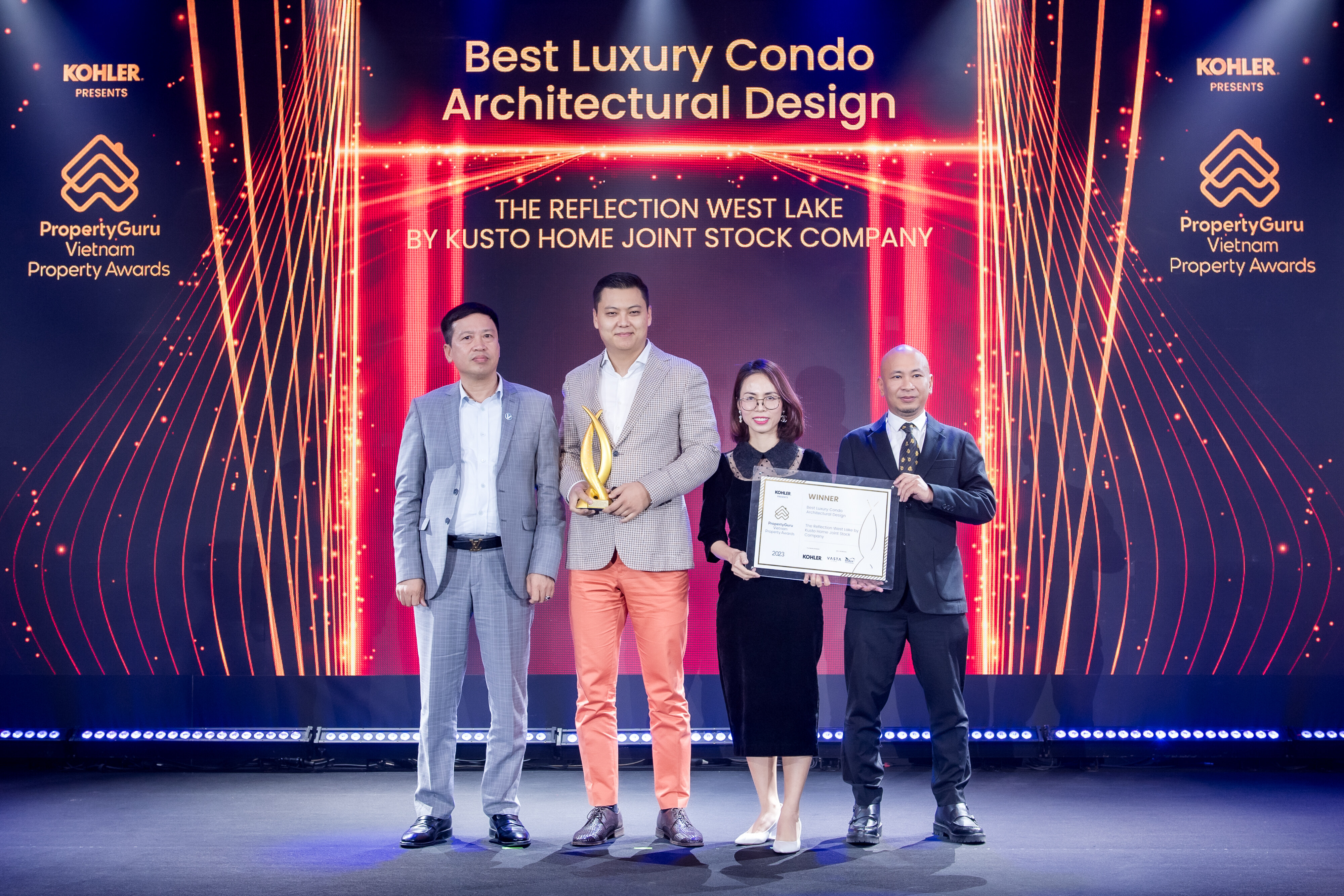 Cần biết - Cú đúp giải thưởng của Kusto Home tại Vietnam Property Awards 2023 với The Reflection West Lake (Hình 2).