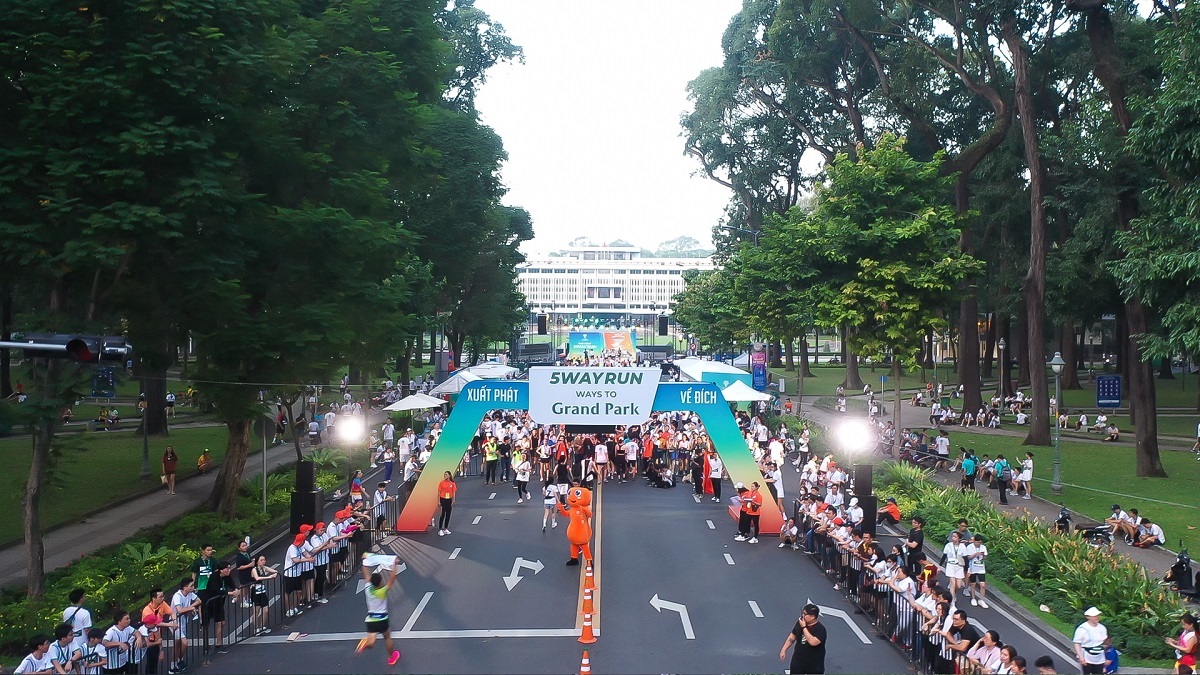 Kinh tế - Giải chạy 5Way Run- Ways to Grand Park lan tỏa tinh thần sống trọn vẹn