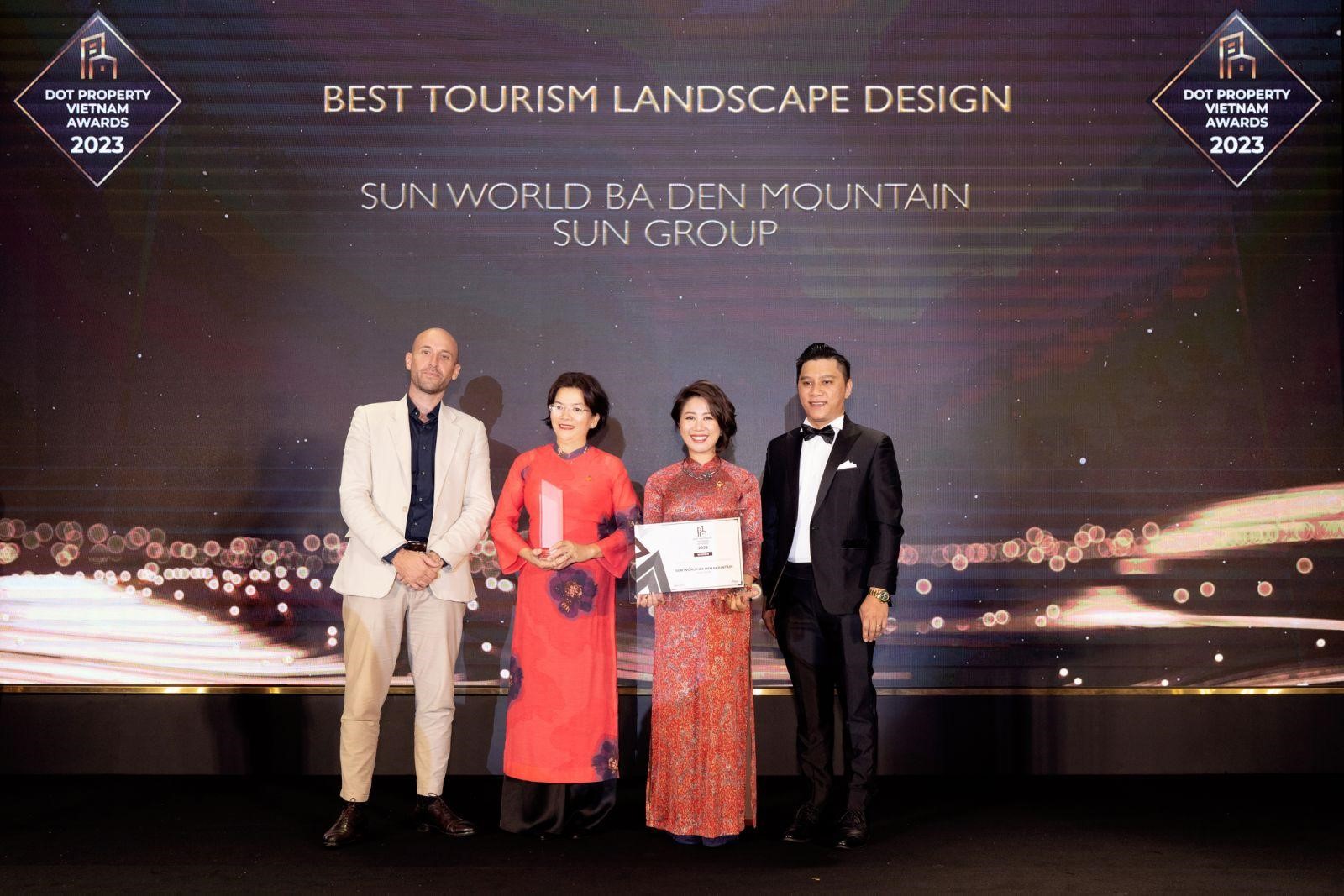 Kinh tế - Sun World Ba Den Mountain thắng giải “khu du lịch có thiết kế cảnh quan đẹp nhất Việt Nam 2023”  (Hình 2).