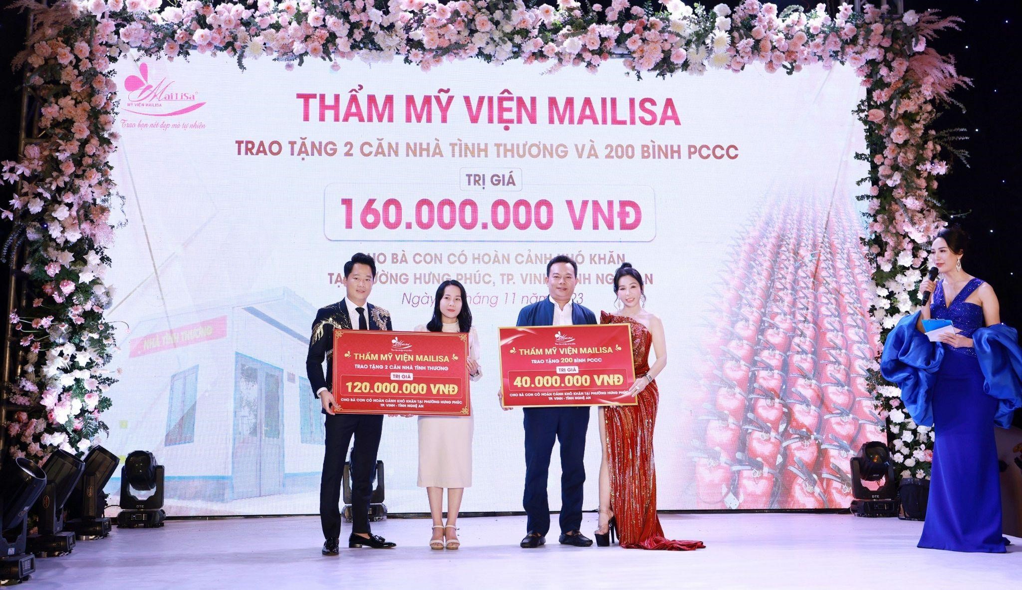 Cần biết - Thẩm mỹ viện Mailisa tặng 02 nhà tình thương và trao 200 bình chữa cháy cho bà con tại TP Vinh (Nghệ An) (Hình 3).