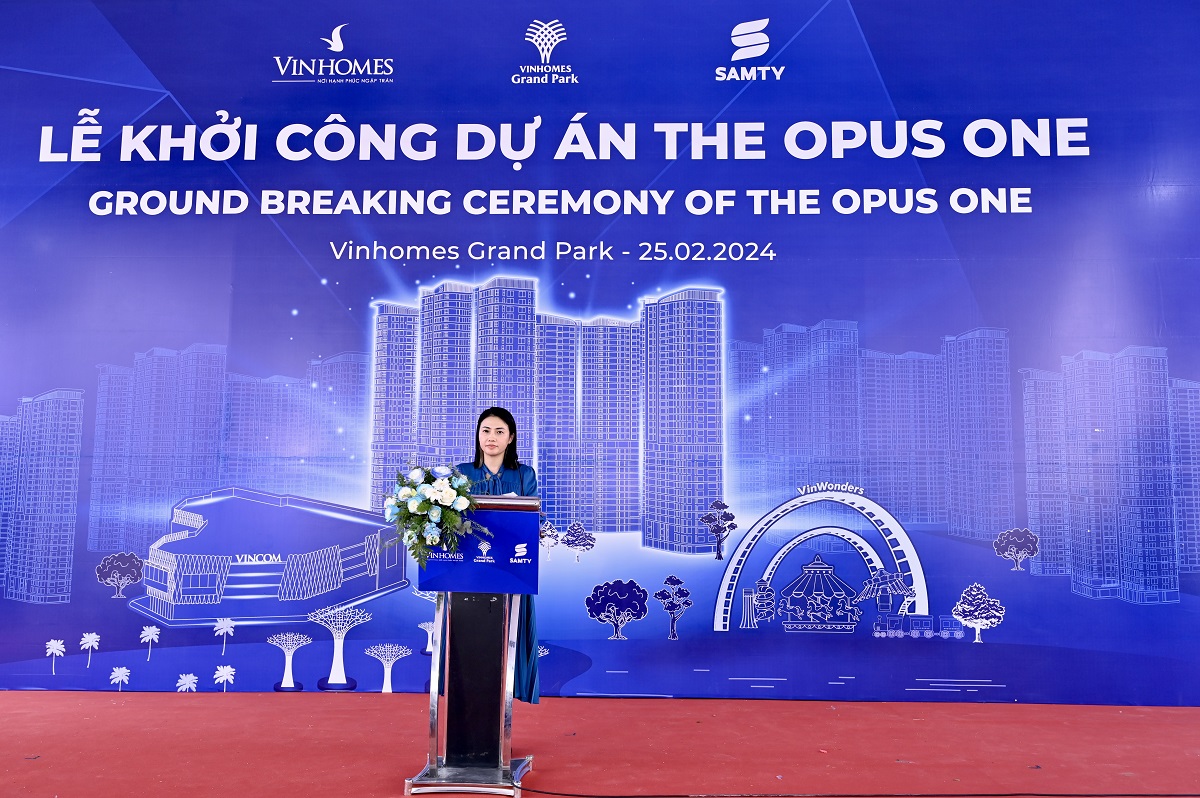 Kinh tế - Chính thức khởi công dự án The Opus One tại Vinhomes Grand Park (Hình 2).