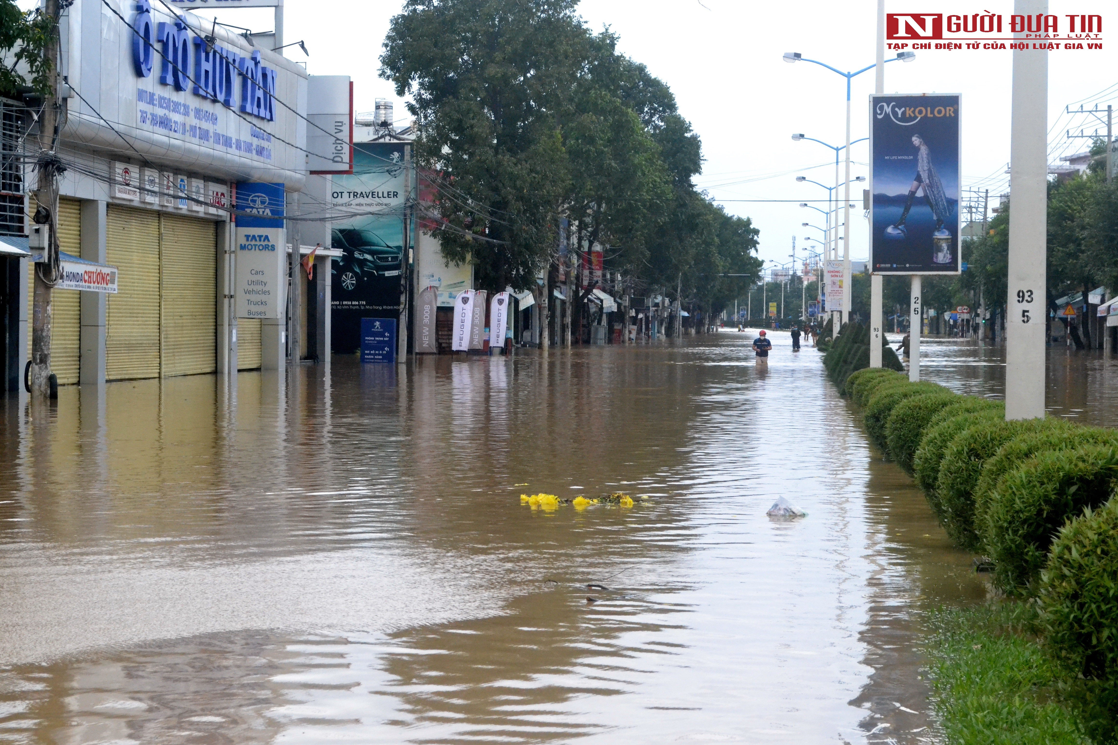 Dân sinh - Khánh Hòa: Mưa lũ gây ngập sâu, sạt lở nhiều nơi (Hình 12).