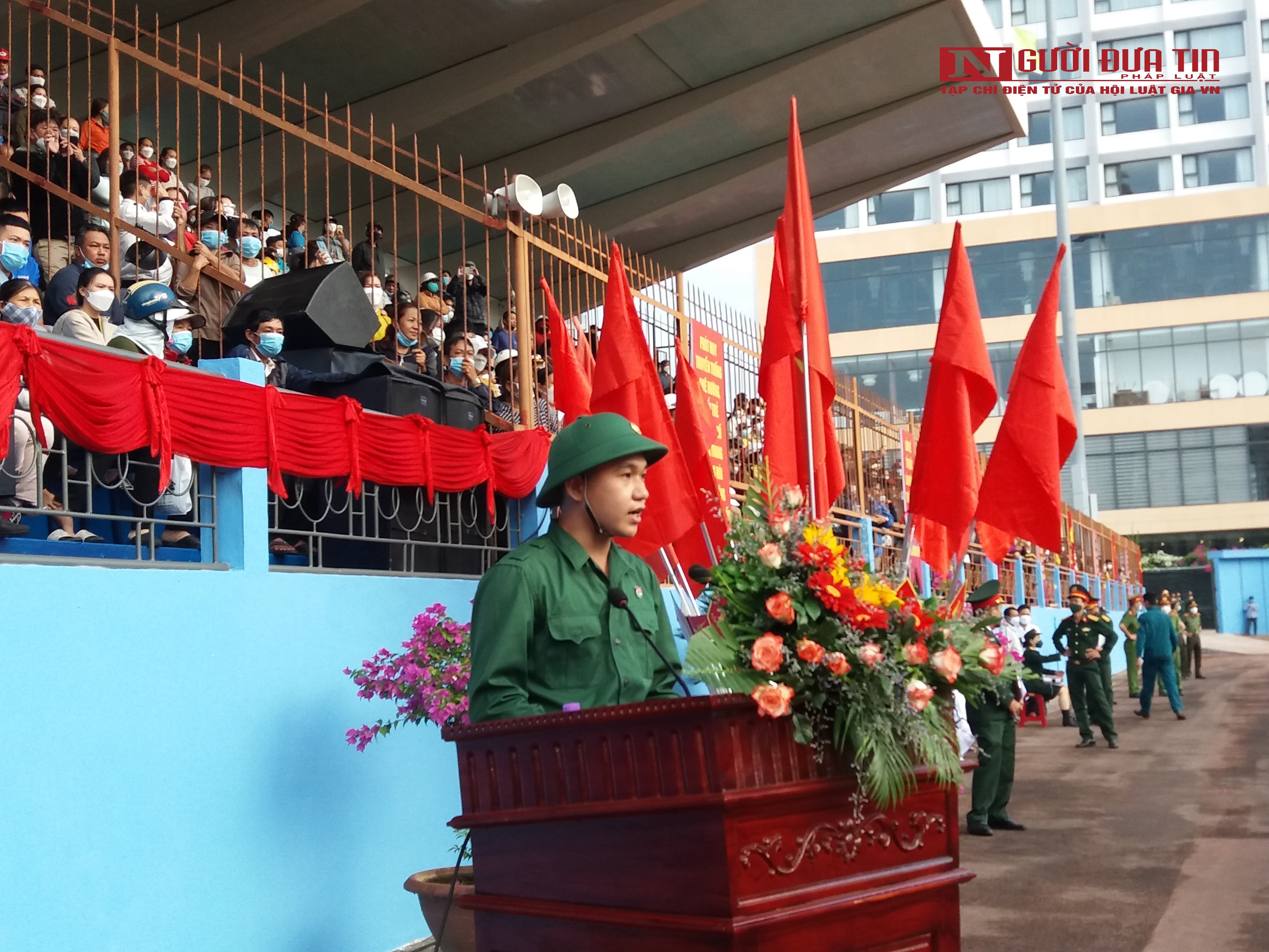 Sự kiện - Khánh Hòa: Hơn 2.100 thanh niên lên đường nhập ngũ (Hình 3).