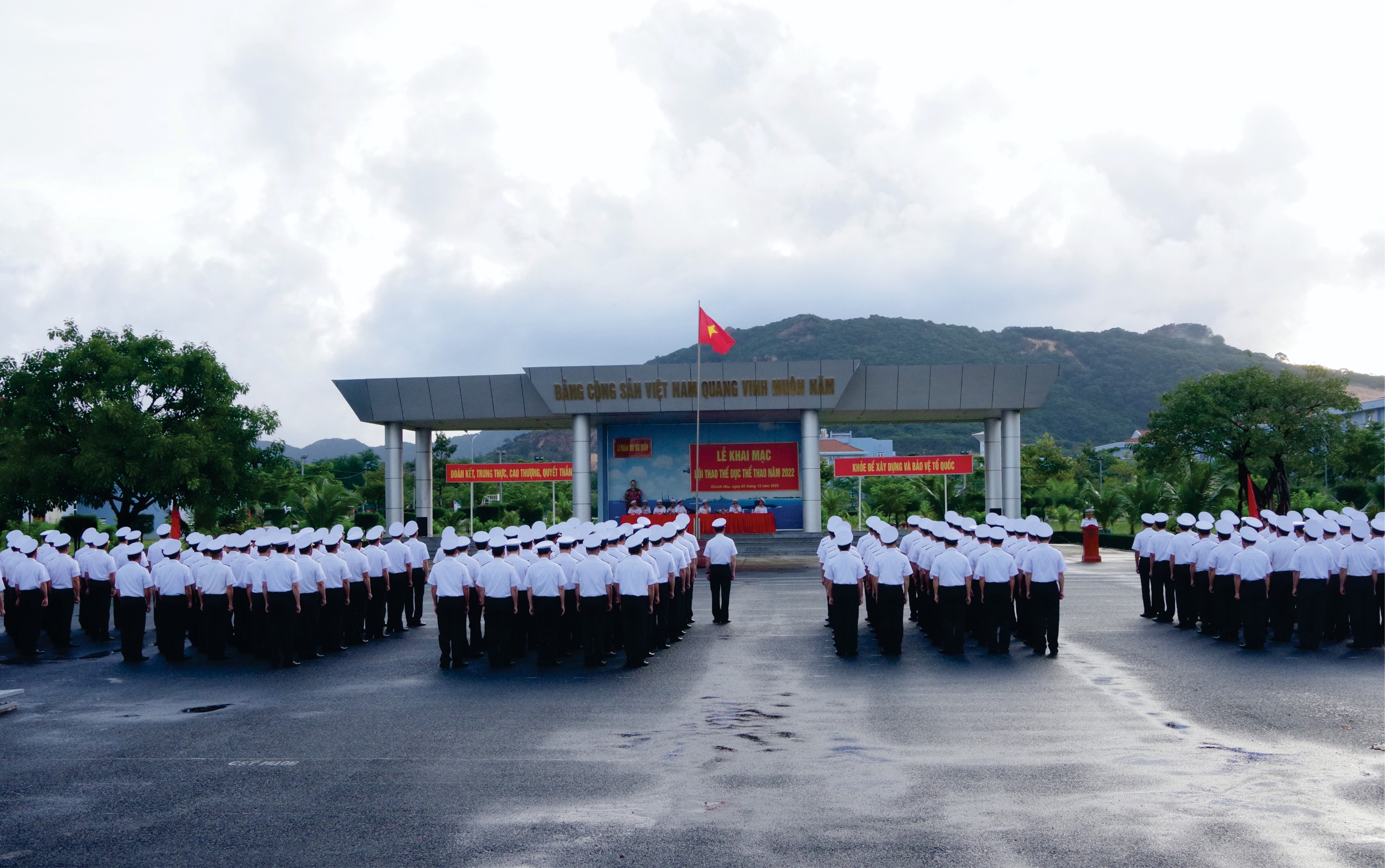 Dân sinh - Hơn 500 bộ đội tàu ngầm tham gia hội thao thể dục thể thao năm 2022 (Hình 2).