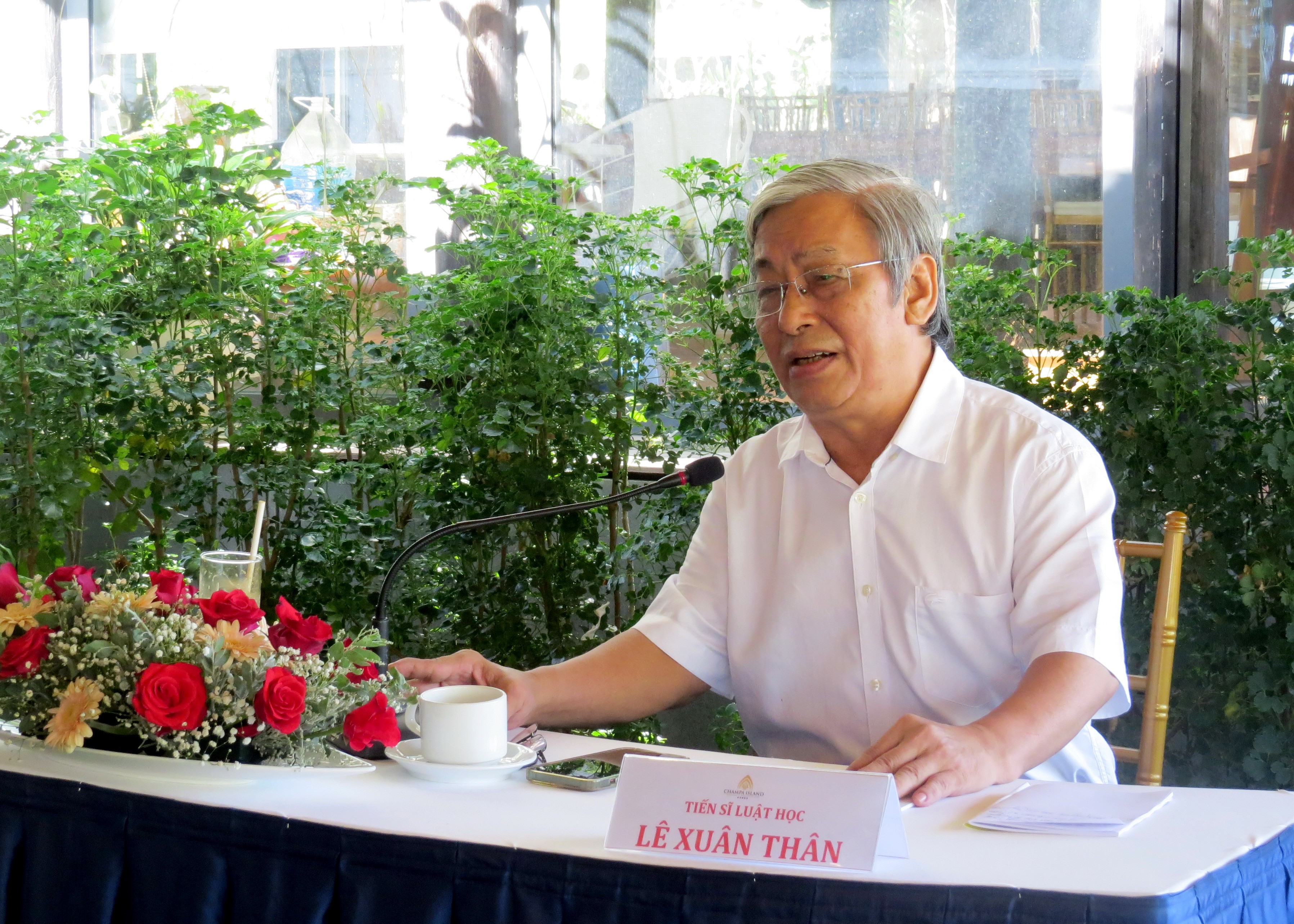 Sự kiện - Hội Luật gia tỉnh Khánh Hòa tổ chức chương trình “Cà phê sáng với Luật gia Lê Xuân Thân” (Hình 2).
