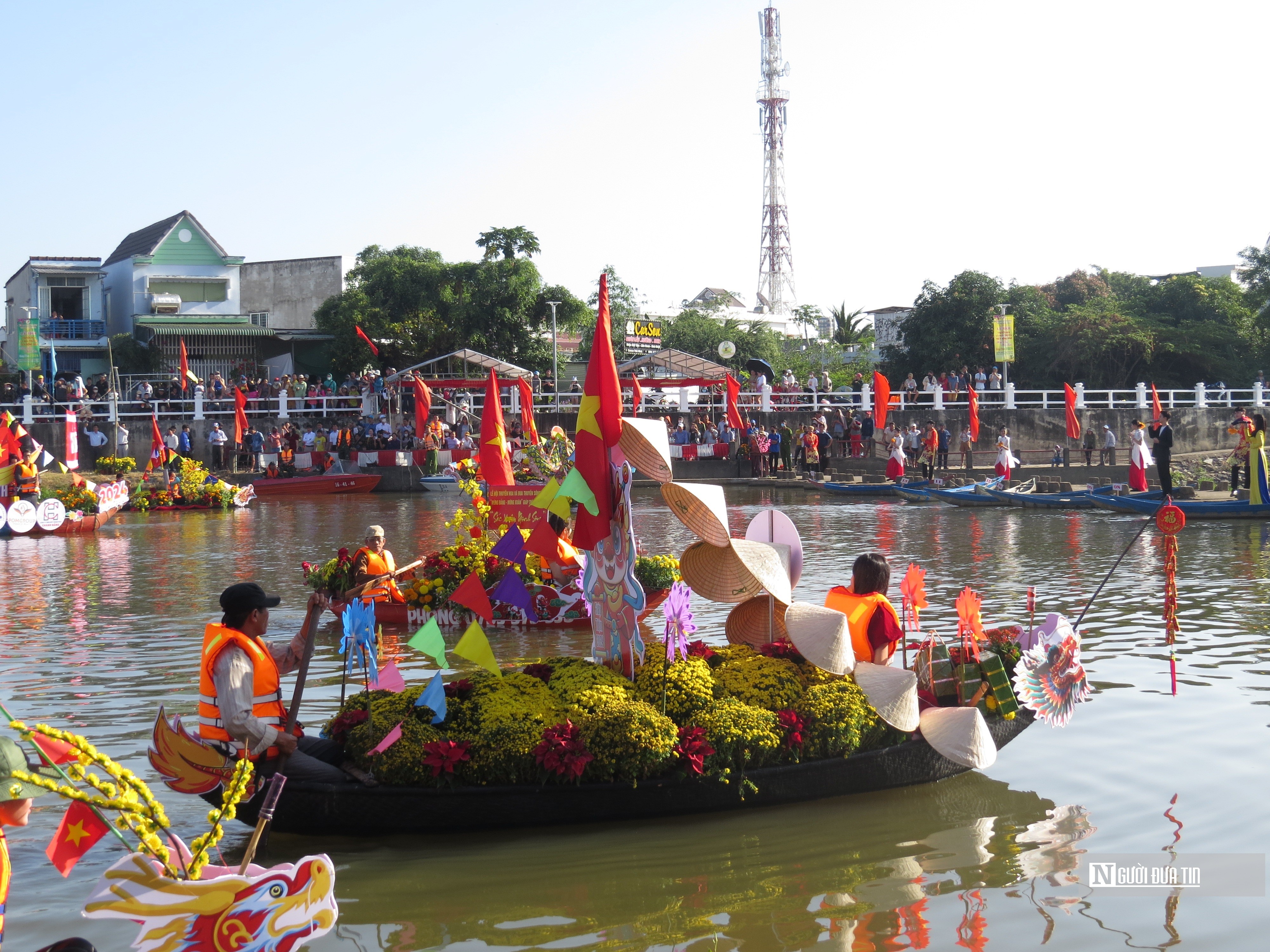 Văn hoá - Khánh Hòa: Sôi nổi Lễ hội thuyền hoa và đua thuyền trên sông Dinh  (Hình 10).