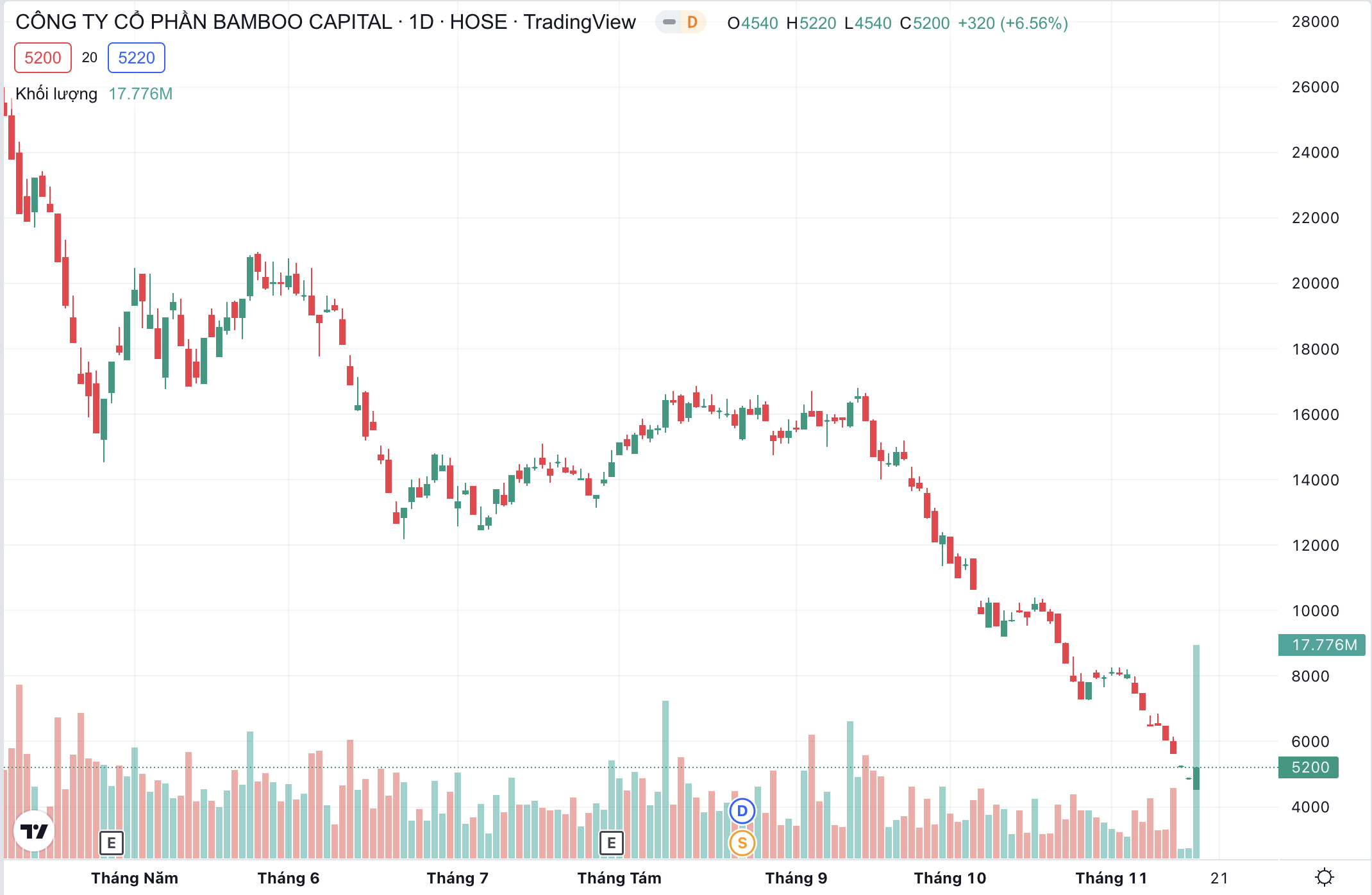 Hồ sơ doanh nghiệp - Chủ tịch Bamboo Capital Nguyễn Hồ Nam đăng ký mua 5 triệu cổ phiếu BCG