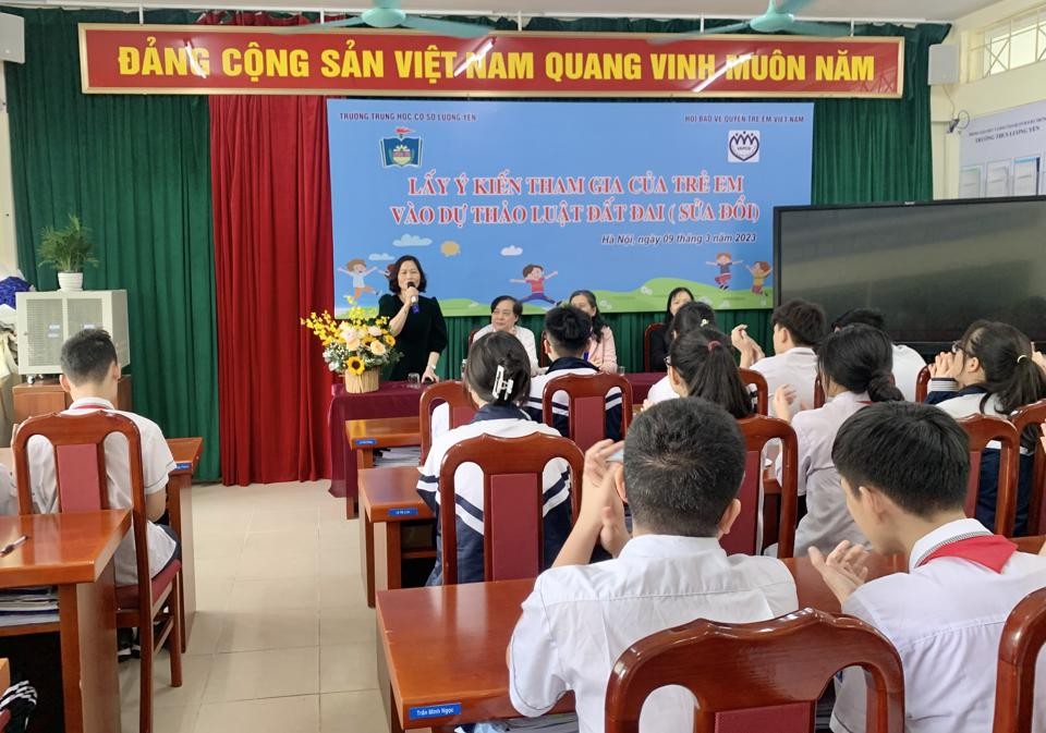 Góc nhìn luật gia - Trẻ em góp ý Luật Đất đai: Không đem lại ý nghĩa thực tiễn cao (Hình 2).