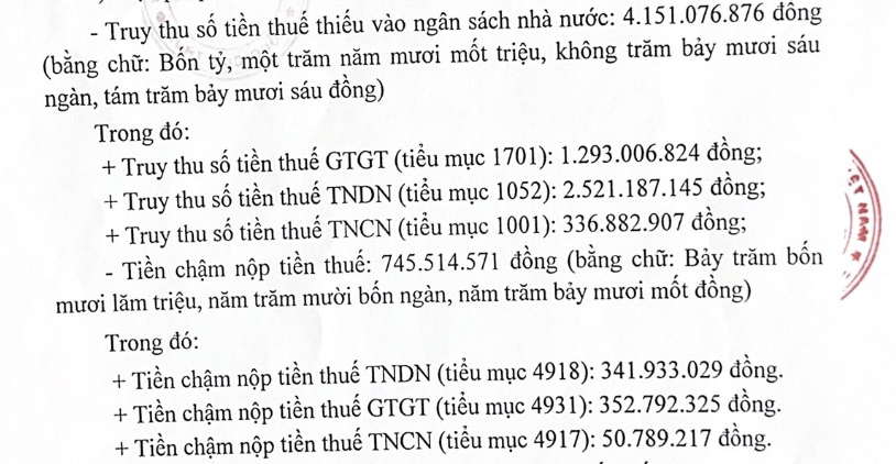 Hồ sơ doanh nghiệp - Xử phạt City Auto 5,7 tỷ đồng do sai phạm hàng loạt về thuế