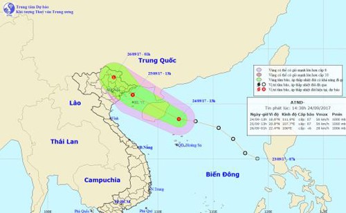 Xã hội - Công điện khẩn ứng phó áp thấp nhiệt đới và mưa lũ trên diện rộng