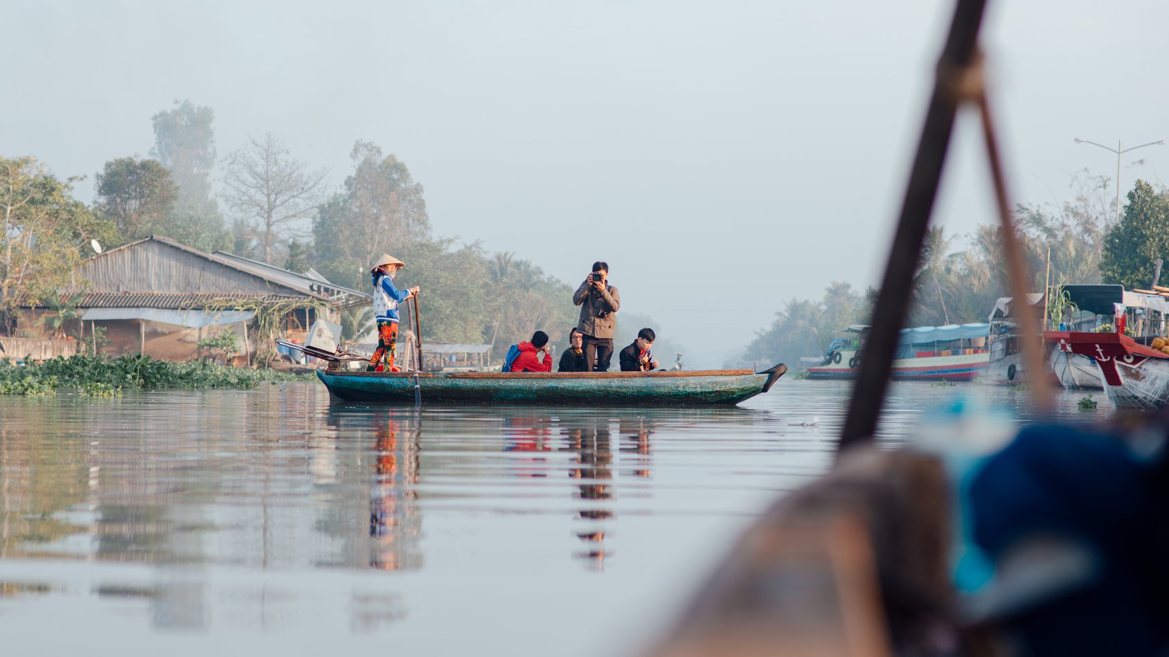 Văn hoá - Thích thú với khung cảnh thuyền ghe tấp nập ở chợ nổi Ngã Năm sáng 30 Tết (Hình 9).