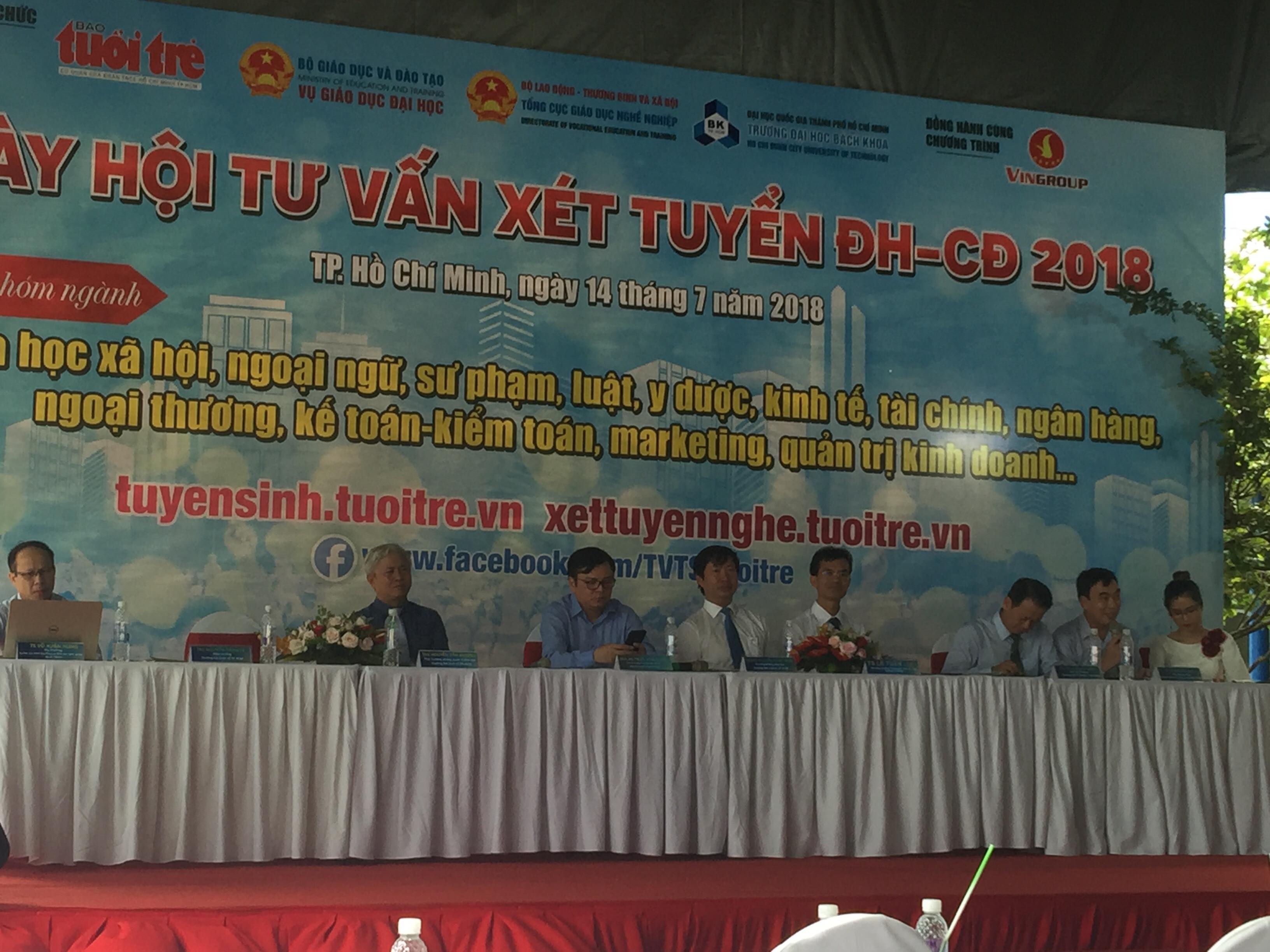 TP.HCM: Tưng bừng ngày hội Tư vấn tuyển sinh đại học cao đẳng năm 2018