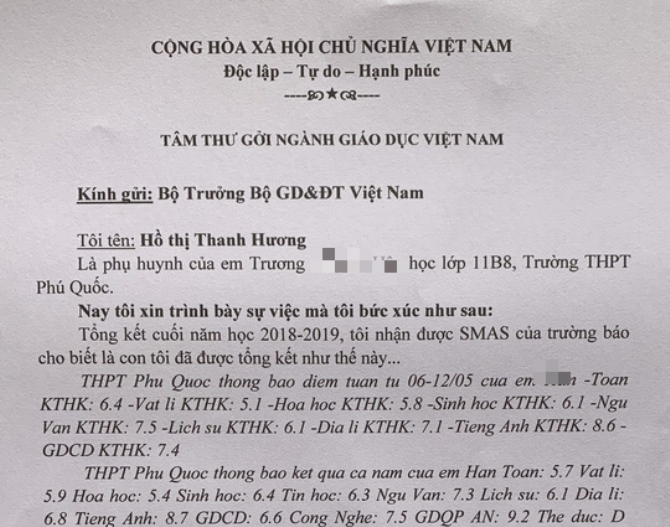 Giáo dục - Hé lộ bức tâm thư của 'Á khôi doanh nhân' gửi bộ GD&ĐT sau khi xúc phạm thầy hiệu trưởng