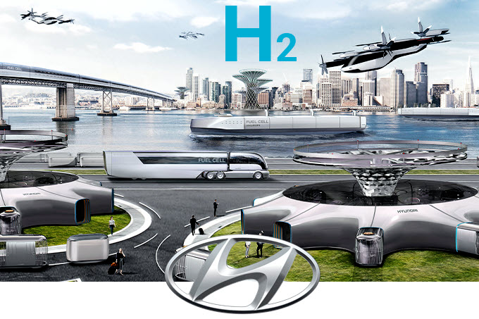 Thế giới - 'Xã hội hydro' - mục tiêu tương lai của Hyundai Motor