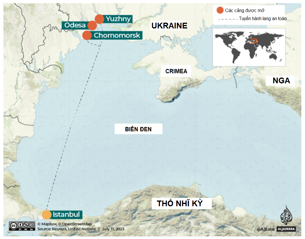 Thế giới - Nga nói từ nay tàu thuyền không còn an toàn ở Biển Đen (Hình 2).