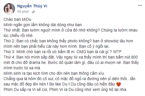 Ngôi sao - Phan Thành công khai tình mới, Midu - Thúy Vi lại 'khẩu chiến' (Hình 3).