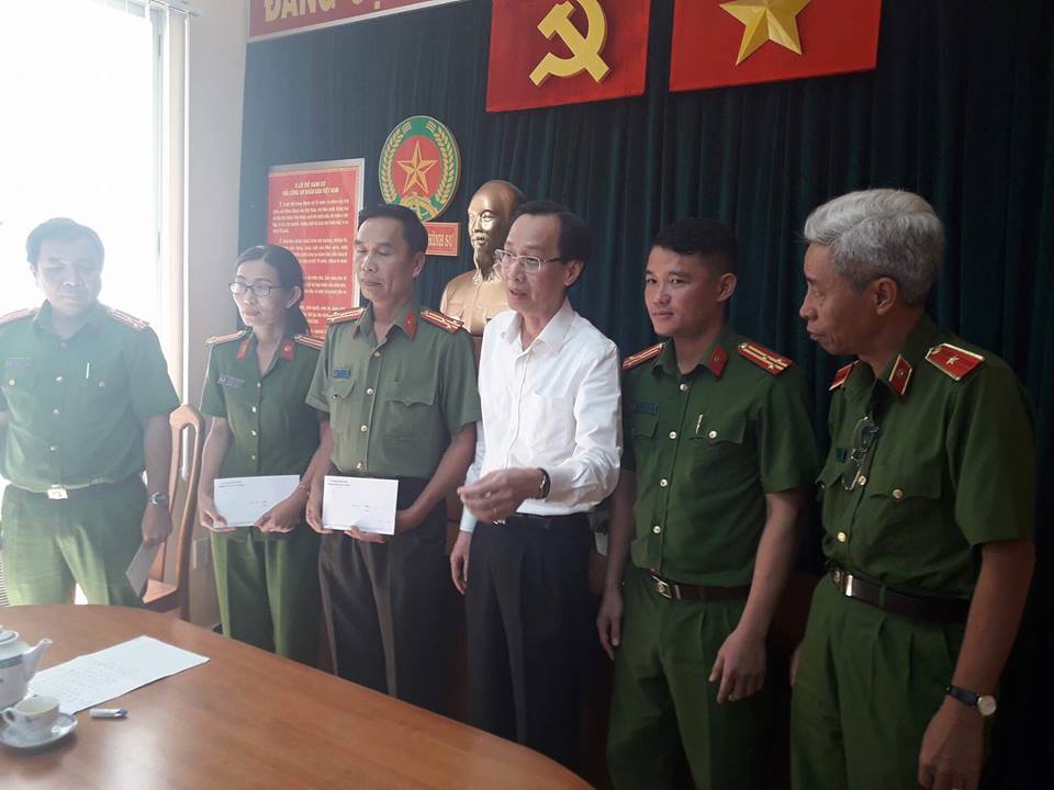 Số tiền đơn vị phá án được khen thưởng sẽ được dành để chăm lo cho các