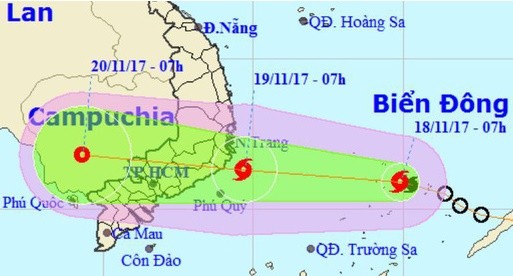 Xã hội - Tỉnh Bà Rịa - Vũng Tàu họp khẩn để ứng phó cơn bão số 14