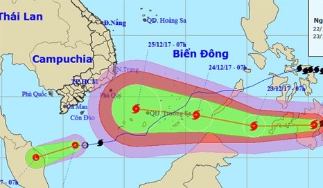 Tin nhanh - Có thể phải di dời gần 167.000 dân nếu bão số 16 vào Bà Rịa – Vũng Tàu