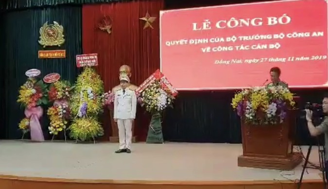 Tin nhanh - Đại tá Vũ Hồng Văn giữ chức Giám đốc công an tỉnh Đồng Nai