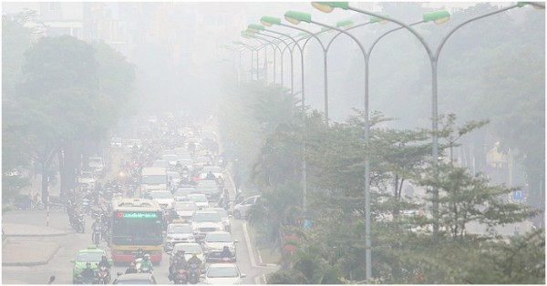 Xã hội - Chùm ảnh: Hà Nội chìm trong sương mù ngày 16/1