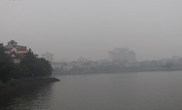Xã hội - Chùm ảnh: Hà Nội chìm trong sương mù ngày 16/1 (Hình 7).
