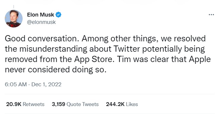 Thế giới - Tỷ phú Elon Musk gặp CEO Tim Cook: Hiểu lầm được giải quyết 