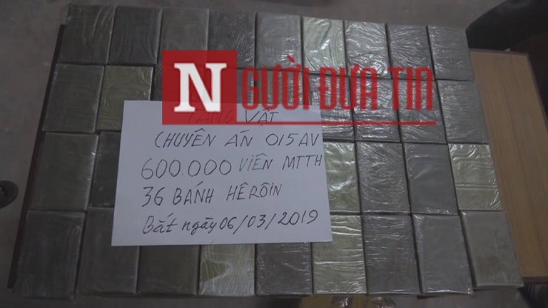 An ninh - Hình sự - Phá đường dây ma túy 'khủng', thu giữ 36 bánh heroin, 600.000 viên hồng phiến (Hình 2).