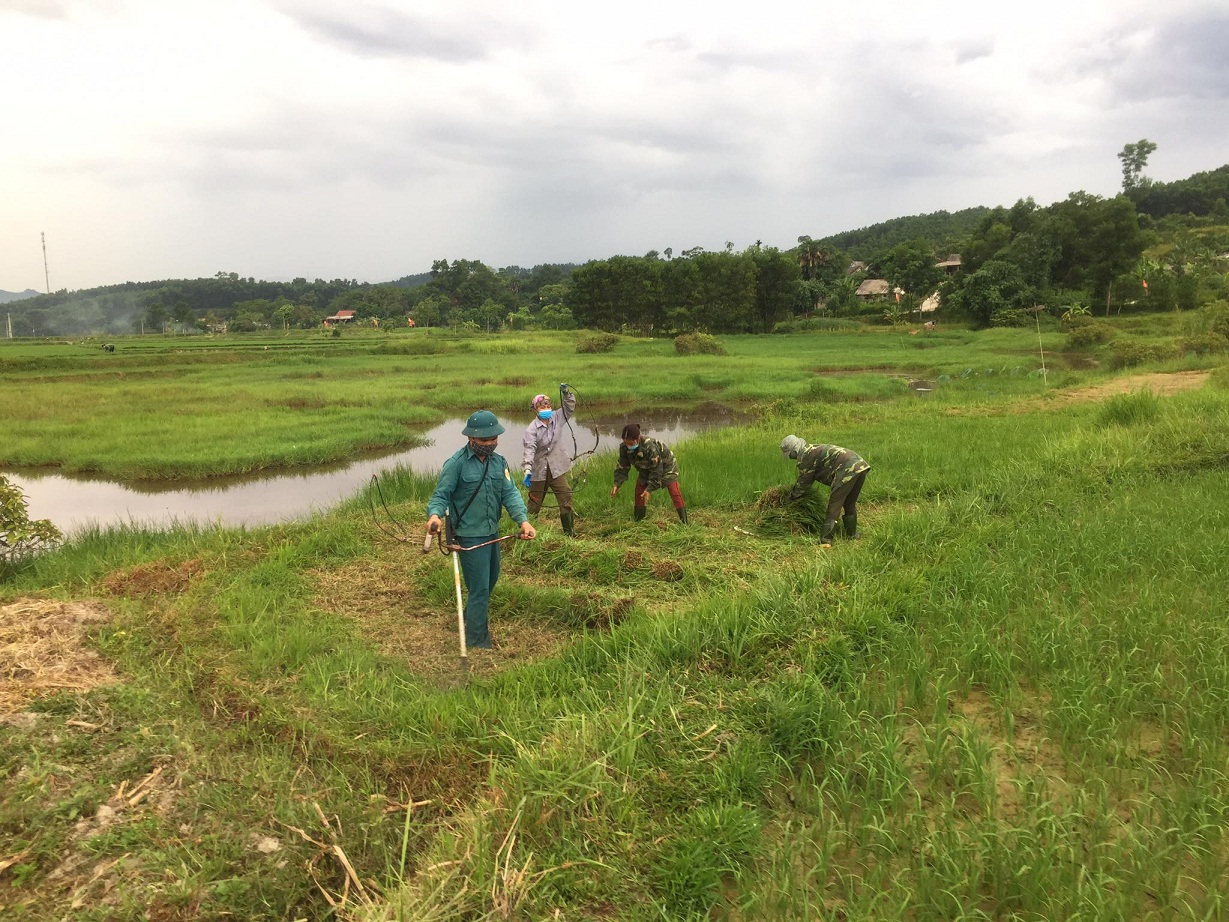 Dân sinh - Nữ trưởng thôn đảm đang cùng nhân dân chống dịch covid-19