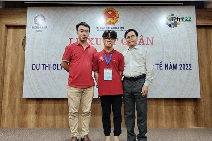 Giáo dục - Nam sinh quê Hà Tĩnh xuất sắc đạt HCV Olympic quốc tế