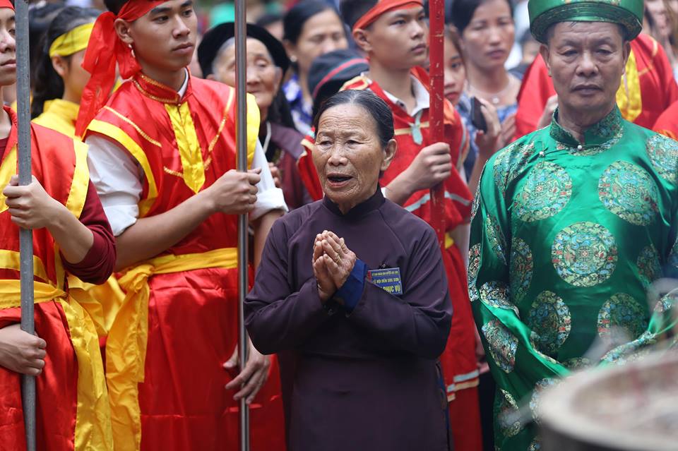 Tin nhanh - Tưng bừng hội Gióng Sóc Sơn, không còn lộn xộn tranh cướp “giò hoa tre” (Hình 10).