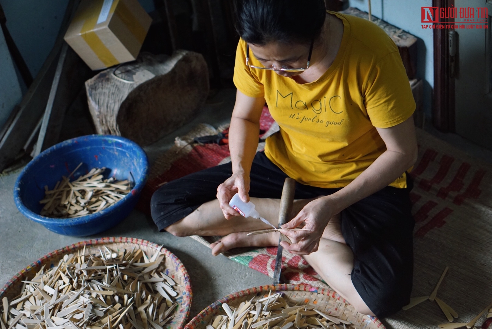 Dân sinh - Xót xa những cánh chuồn chuồn không màu ở làng nghề Thạch Xá (Hình 5).