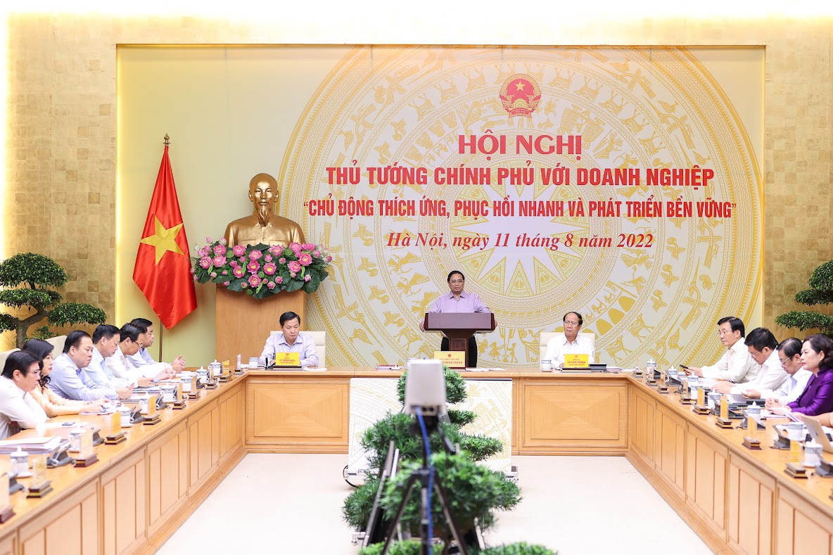 Tiêu điểm - Thủ tướng chủ trì Hội nghị với doanh nghiệp