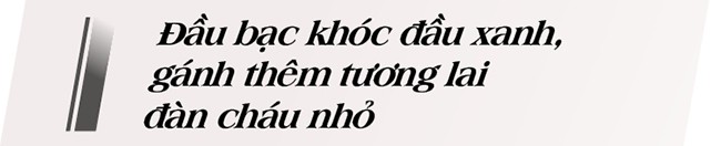 Tận cùng  khốn khổ cảnh bà ngoại gần 80 tuổi nuôi đàn cháu mồ côi cha mẹ