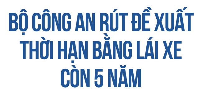 Hủy đề xuất rút ngắn thời hạn giấy phép lái xe, lạm bàn chính sách cài cắm “lợi ích nhóm”