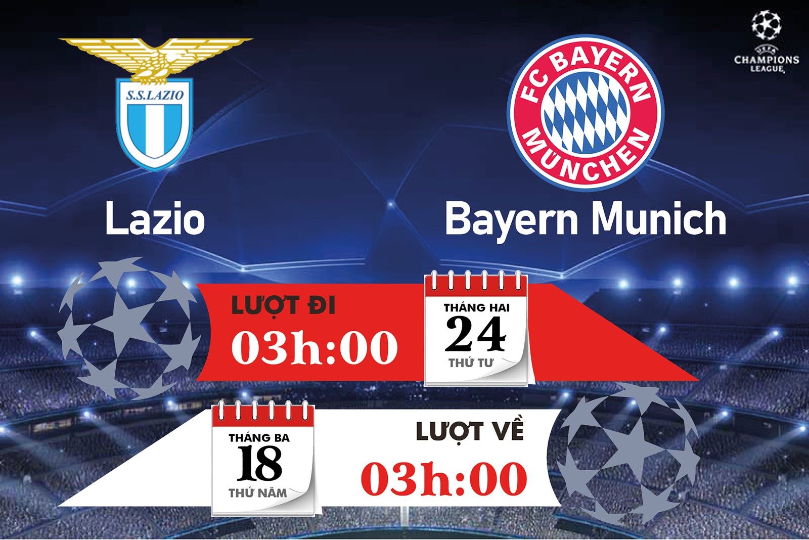 Lazio - Bayern Munich