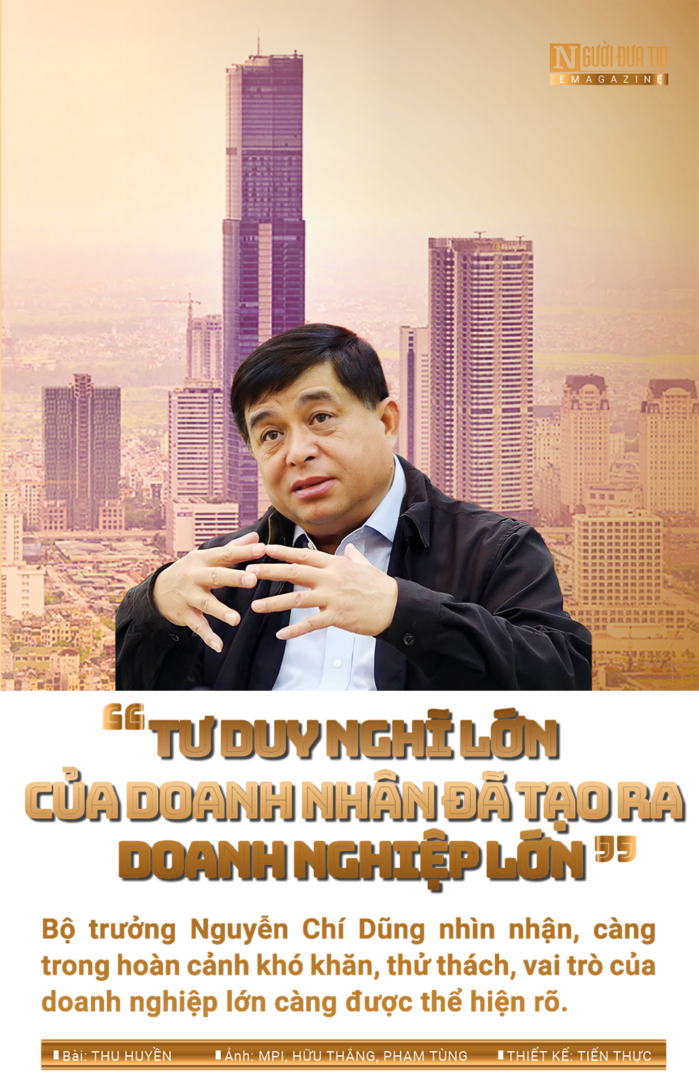 Bộ trưởng Nguyễn Chí Dũng