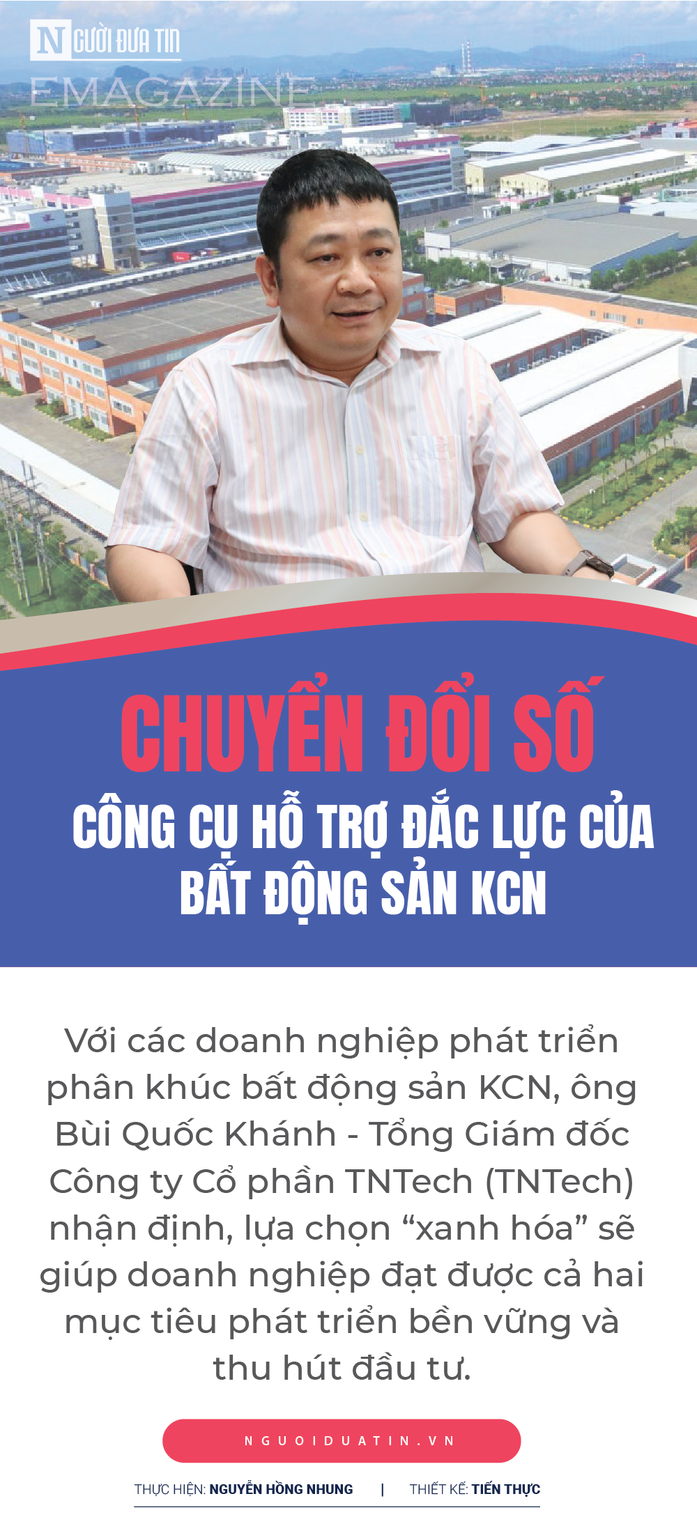 Chuyển đổi số - công cụ hỗ trợ đắc lực của bất động sản KCN