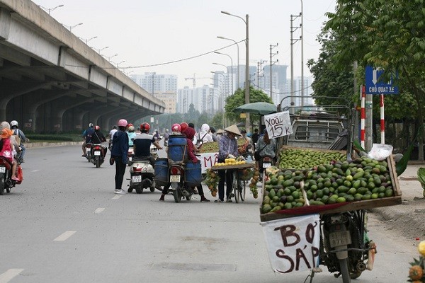 Xã hội - Hà Nội: Dẹp hoa quả vỉa hè, người bán hàng rong về đâu? (Hình 2).