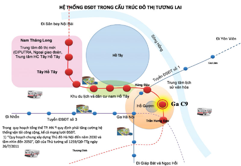 Hà Nội: Lấy ý kiến người dân về ga đường sắt ngầm cạnh Hồ Gươm