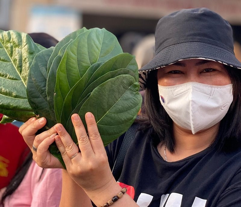 Dân sinh - Độc đáo phiên chợ dùng lá cây để thanh toán ở Tây Ninh (Hình 3).