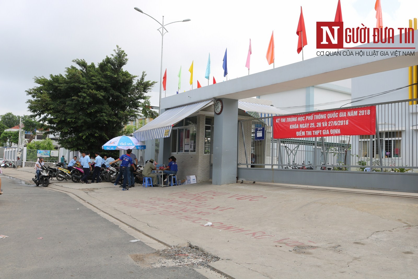 TP.HCM: Các điểm thi THPT Quốc gia 2018 vắng vẻ lạ thường (Hình 3).